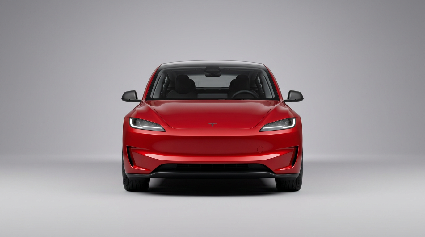 Tesla Model-3 front view